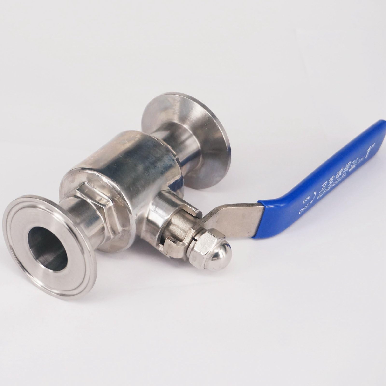 Generic 1" 25mm 304 SS Sanitary Ball Valve Tri Clamp Ferrule Type For Diary Product