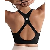 RUNNING GIRL Adjustable Straps High Impact Sports Bra for Women,High Support Workout Sports Bras with Sewn in Pads