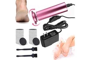 Dermave Electric Foot Callus Remover - Dermave Foot, 360 Degree Electric Callus Remover for Feet with 120PCS Foot Sander Pads