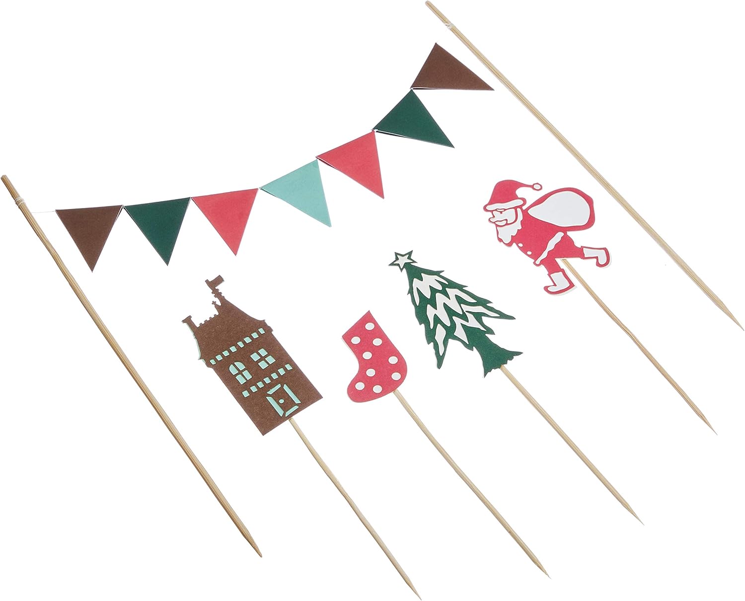 Amazon デコパピエ パーティピック クリスマス S 5 05 カクテルピック オードブルピン オンライン通販