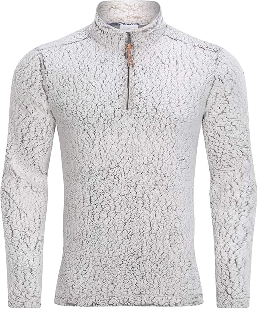 sherpa quarter zip up