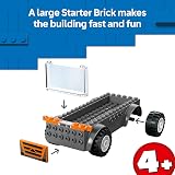 LEGO City Motorcycle Transporter 60491 Flatbed Truck 2 Motorbikes 2 Minifigures view 3