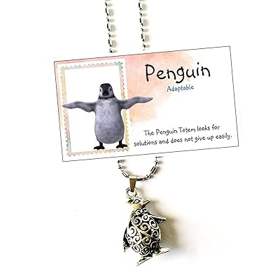 Smiling Wisdom Penguin Hollow Necklace Gift Set Kuwait Ubuy