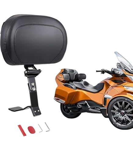 Amazon.com: Can-Am OEM Spyder Adjustable Driver Backrest for