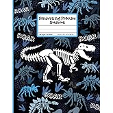 Handwriting Practice Paper Primary Composition Notebook: Primary Journal With Dotted Midline and Without Picture Space