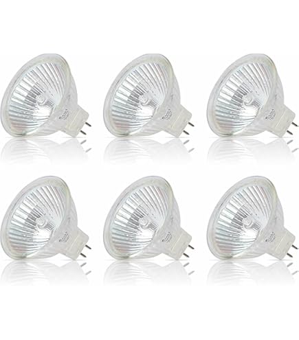 TobeBright GU5.3 Halogen Bulb 20W, 12V MR16 Dimmable Warm White