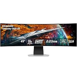 Samsung 49" Odyssey OLED G9 (G95SC) Series Curved