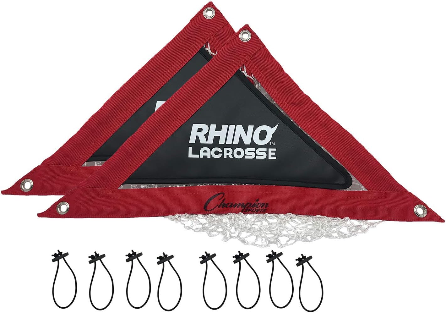 Champion Sports Lacrosse Goal Corner Target, Black/Red (LAXCT) : Sports & Outdoors