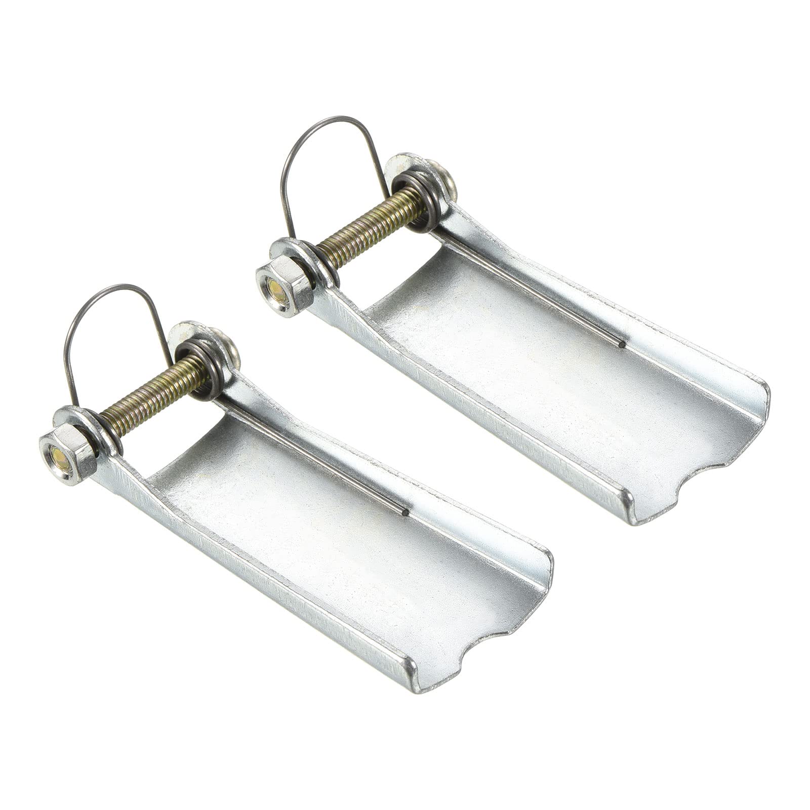 PATIKIL 2.2 Inch Replacement Hooks Latch, 2 Pack Metal Towing Receiver Hitch for Clevis Hook Trailer, Silver