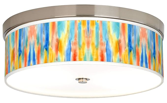 Tricolor Wash Giclee Energy Efficient Ceiling Light Giclee