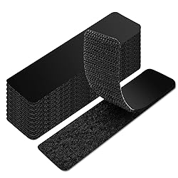 Art3d 16 Sets Hook and Loop Tape Sticky Back,1 in.x