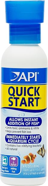 API Quick Start Freshwater Saltwater Nitrifying Bacteria 118 ml Bottle