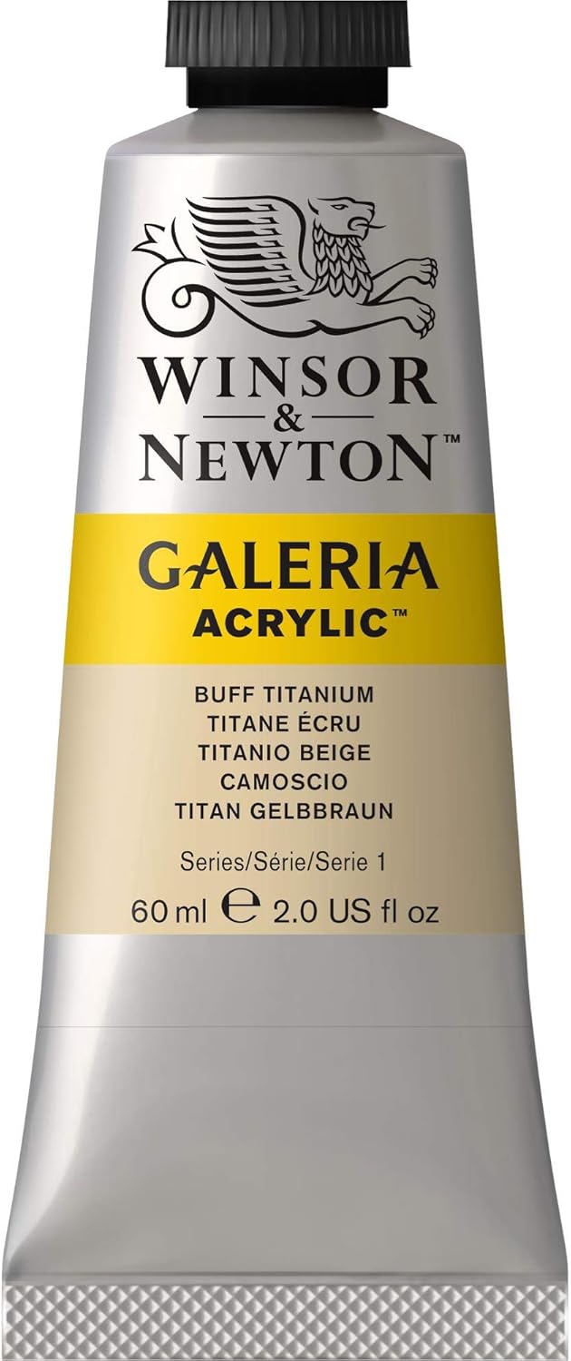 Galeria Winsor & Newton 60Ml Buff Titanium, Acrylic, 60 Ml, Titanium Buff, 60 ml (Pack of 1)