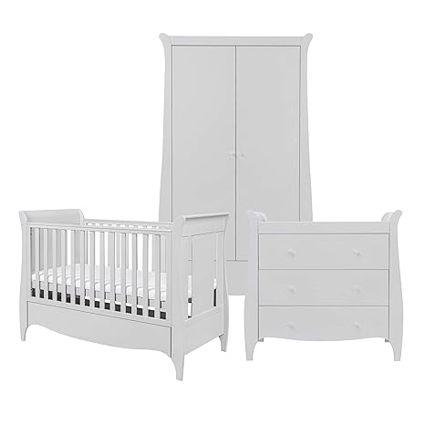 Tutti Bambini Roma Nursery Furniture Set Baby Cot Bed Sleigh