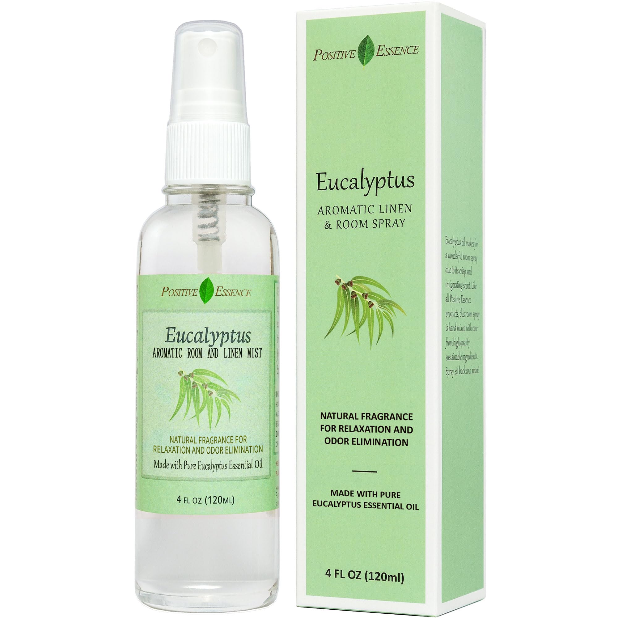 Eucalyptus Shower Spray, Pure Eucalyptus Essential Oil Fabric and Room Spray, Natural Home Fragrance