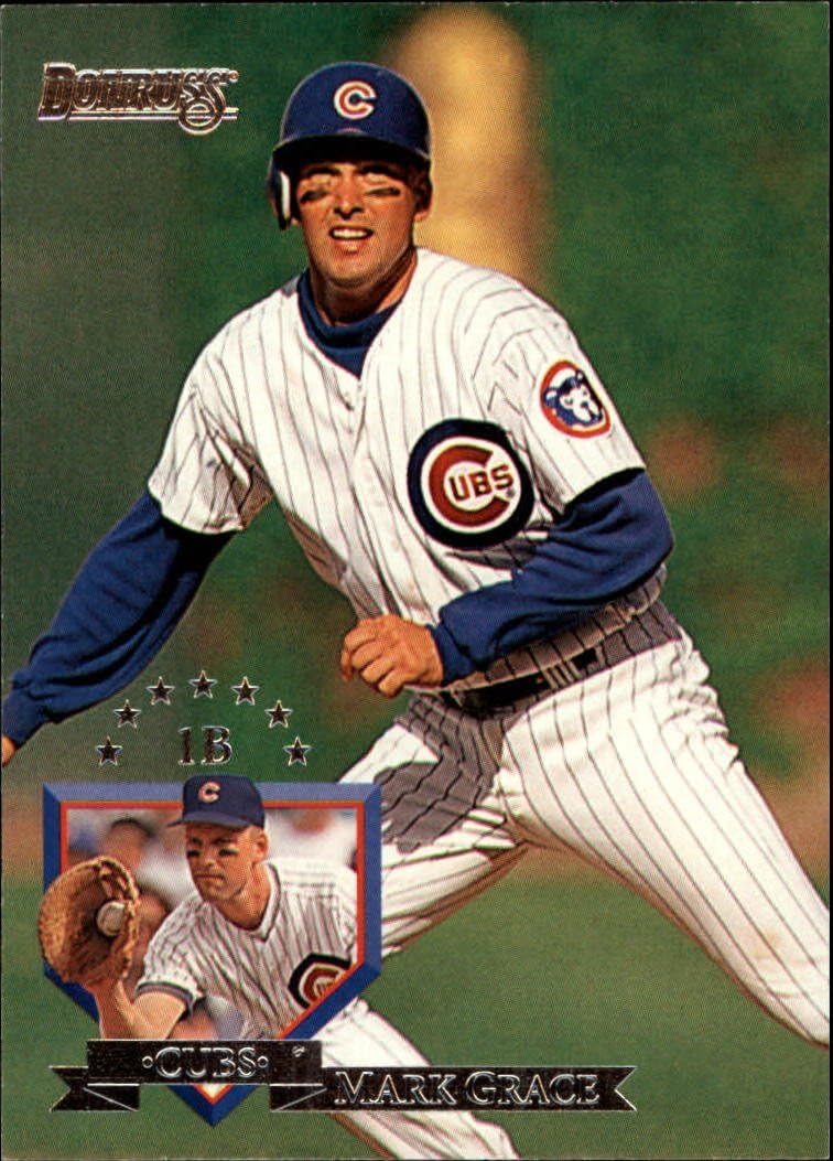 1995 Donruss Baseball Card 519 Mark Grace Collectibles