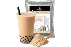 Bubble Tea House Co. 1kg Milk Tea Powder – Rich, Flavorful Mix for 33 Homemade Bubble Tea Servings