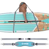 niphean SUP Carrying Strap, Adjustable Shoulder Strap for Paddleboard | Paddle Board Accessories for Inflatable Paddle Board, Hand-Free Kayak Strap for Women &amp; Men