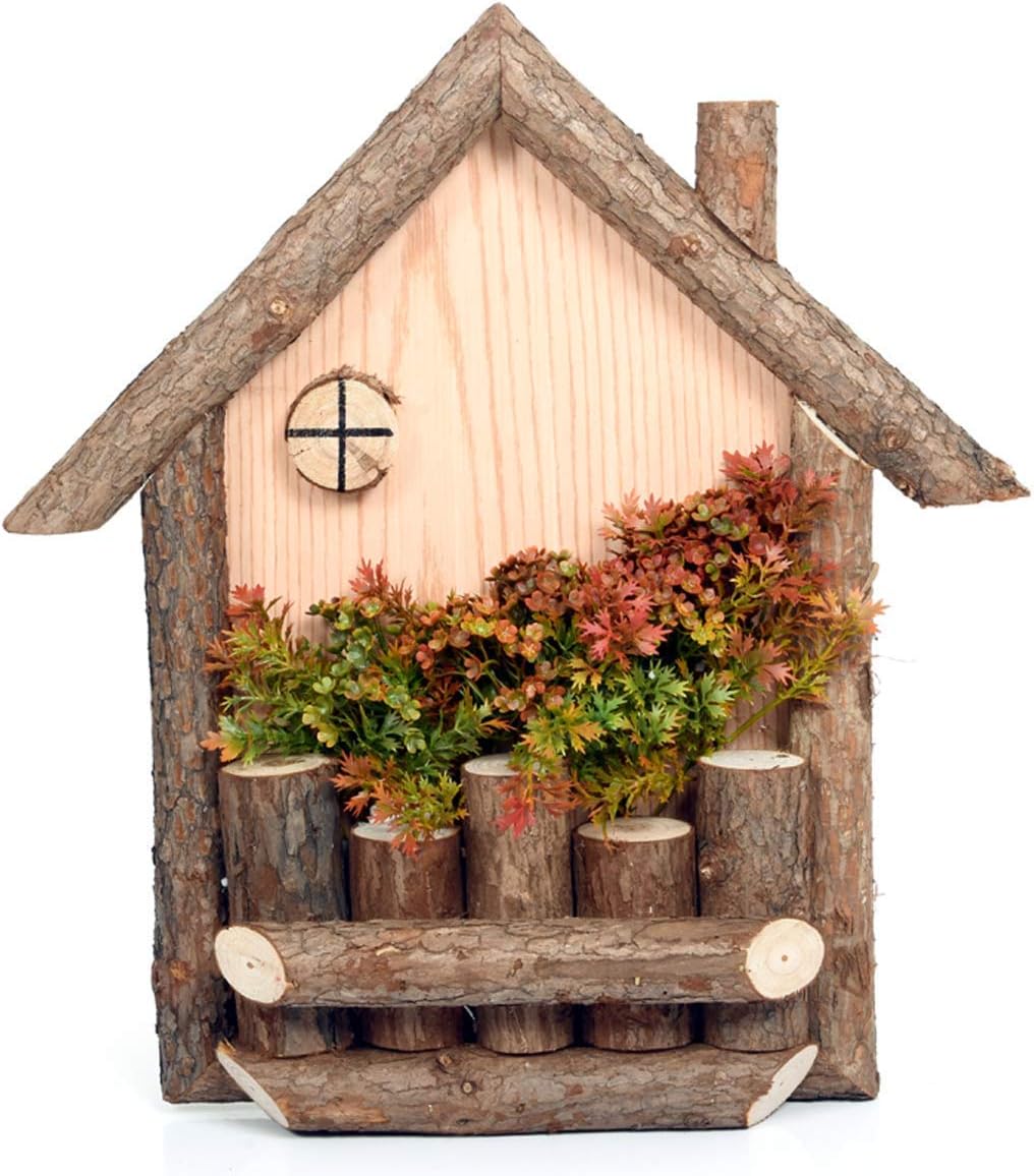 FAINLIST Wooden Garden House Wall Hanging for Home Decor/Office