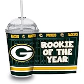 NFL Football 12oz Team Color Laser Engraved Youth Plastic Tumbler for NFL Fans