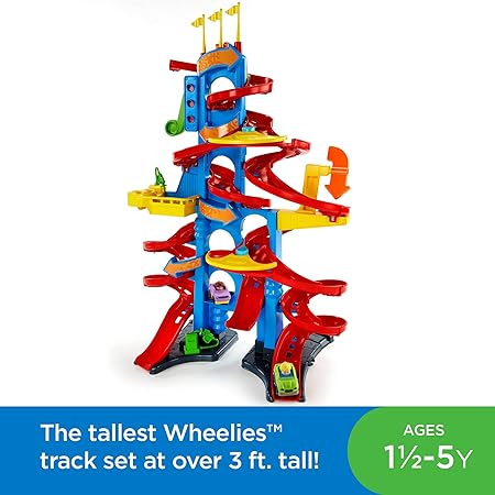 fisher price take turns spiral speedway