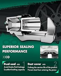 SCITOO 18B5297A 18B5296A Front Left & Right Disc