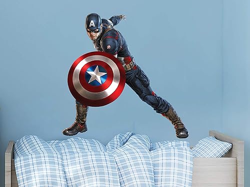 Amazon Com Captain America Wall Decals Captain America