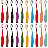 YOUEON 20 Pack Mini Colored Ink Blending Brushes, 10 Color Craft Ink Blender Brushes Set, Small Ink Blending Tools with Soft 