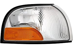HEADLIGHTSDEPOT Chrome Housing Halogen Park Light Compatible with Mercury Nissan Quest Villager 1999-2002 Includes Right Passenger Side Park Light