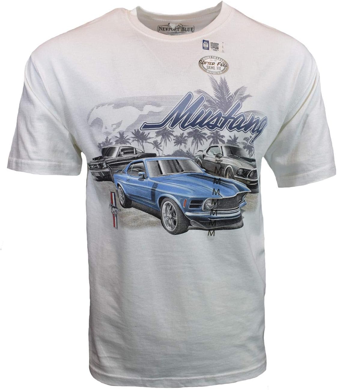 newport blue car t shirts