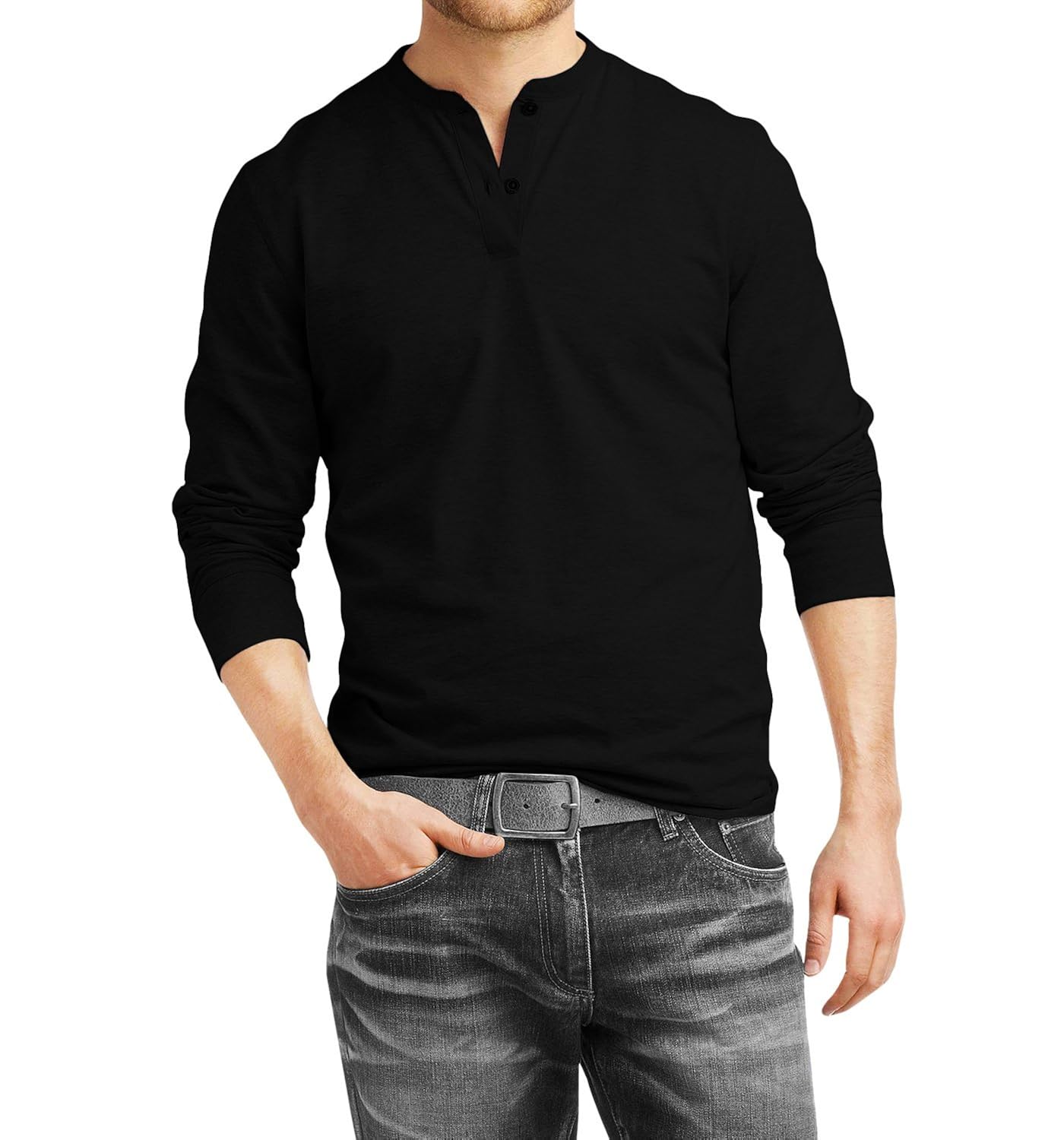 fanideaz men's plain regular fit t-shirt