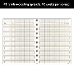 Whaley Gradebook (9 x 12 inches) 2-Line Grade And