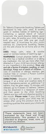 Dr. Talbot's Chamomile Soothing Tablets Quick Dissolve 140 Count view 8