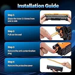SANUNE 141A Toner Cartridge (with Chip) Replacement