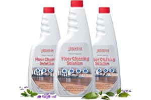 Vacuum Mop Solution, 3-Pack 500mL Floor Cleaner Liquid, Compatible with Roborock S7/S8/Qrevo/Q5 Pro/Q7 Max/Q8+/Saros 10/Dyad 