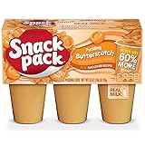 Snack Pack Butterscotch Pudding Cups, Lunchbox