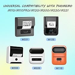 Thermal Labels Compatible with Phomemo