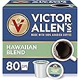 Victor Allen's Coffee Hawaiian Blend, Medium Roast, 80 Count, Single Serve Coffee Pods for Keurig K-Cup Brewers (formerly Kona Blend)