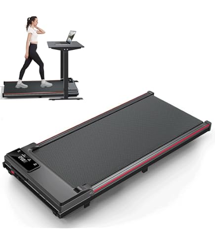 WELLFIT Foldable Walking Pad Treadmill With 10% Incline