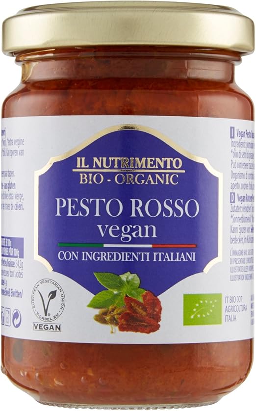 Probios Pesto Rosso Con Pomodori Secchi Senza Glutine Confezione Da 3 Amazon It Alimentari E Cura Della Casa