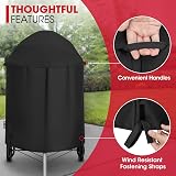 Unicook Kettle BBQ Cover for Weber 57cm Round 70cm Dia 96cm H view 5
