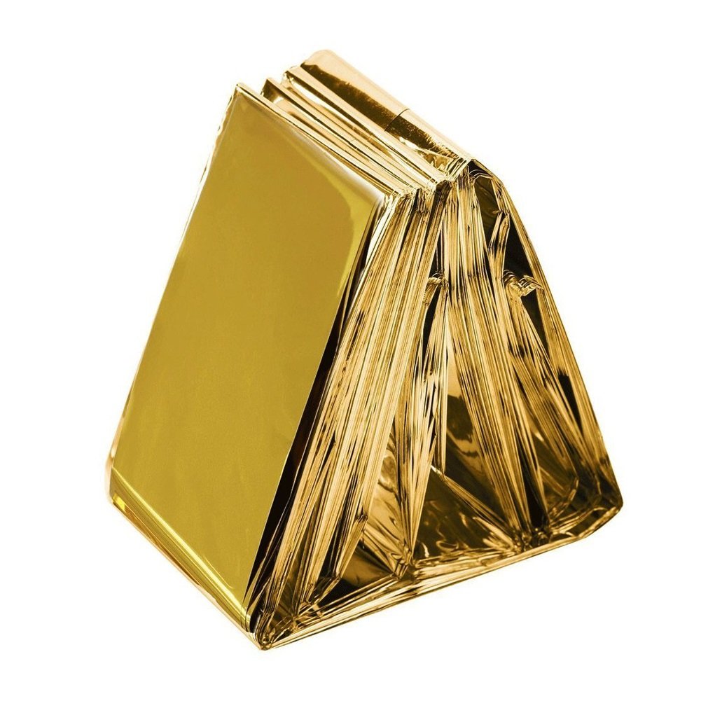 NYKKOLA 4Pack Extra Large Emergency Mylar Blanket 84" X 52" Gold Foil Space 765470074462 eBay