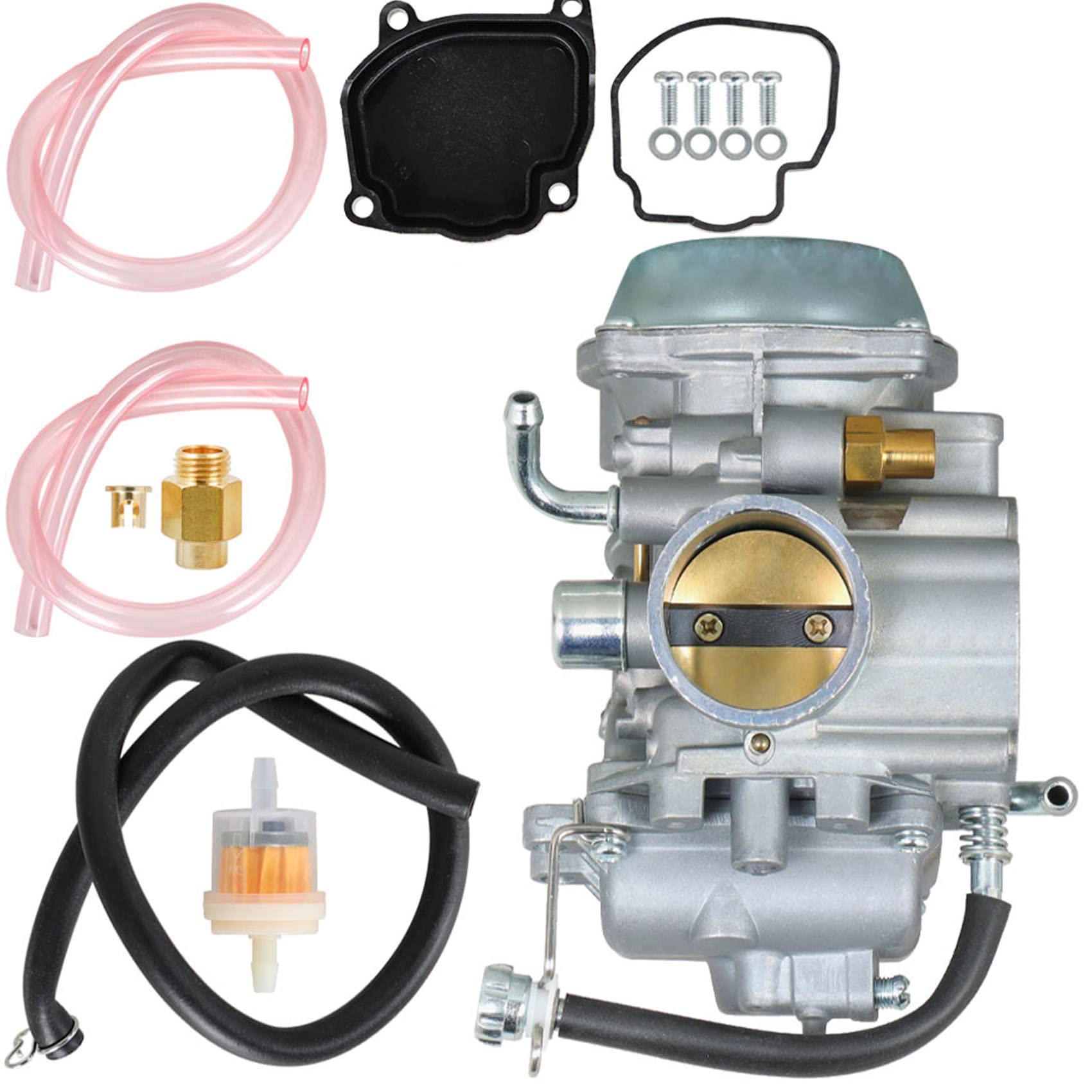 Photo 1 of labwork Carburetor Carb Replacement for Suzuki King Quad 300 LTF4WDX 1994-1998 LTF300F 4x4 1999 Replaces 13200-19B92