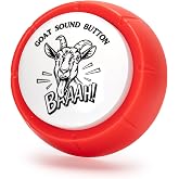 Dalycro Shrieking Goat Sound Button for Fun Desk Toy Prank Button Gag Gift | Funny Goat Sound Effect, Desk Prank Accessory, G
