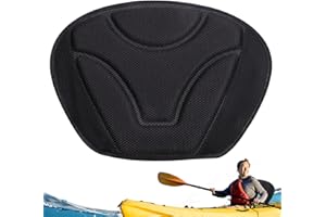 Kayak Back Cushion Soft Breathable Lumbar Support Kayak Backrest Pillow Thick Elastic EVA 15x11 in Single-Person Cushioned Ba