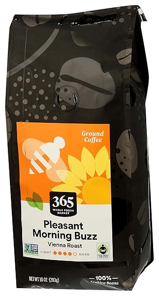 365 EVERYDAY VALUE, PLEASANT MORNING BUZZ COFFEE, 10 OZ