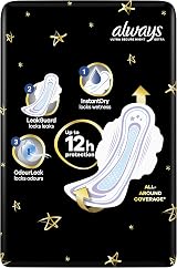 Always Ultra Secure Night Size 5 with Wings 80 Towels Mega Pack Odour view 8