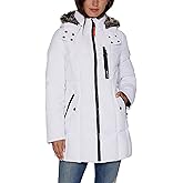 Nautica Women's Heavyweight Puffer Jacket With Faux Fur Lined Hood