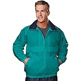 AFC Men’s Windbreaker Jacket Regular & Big & Tall S to 6X Water Resistant Coat