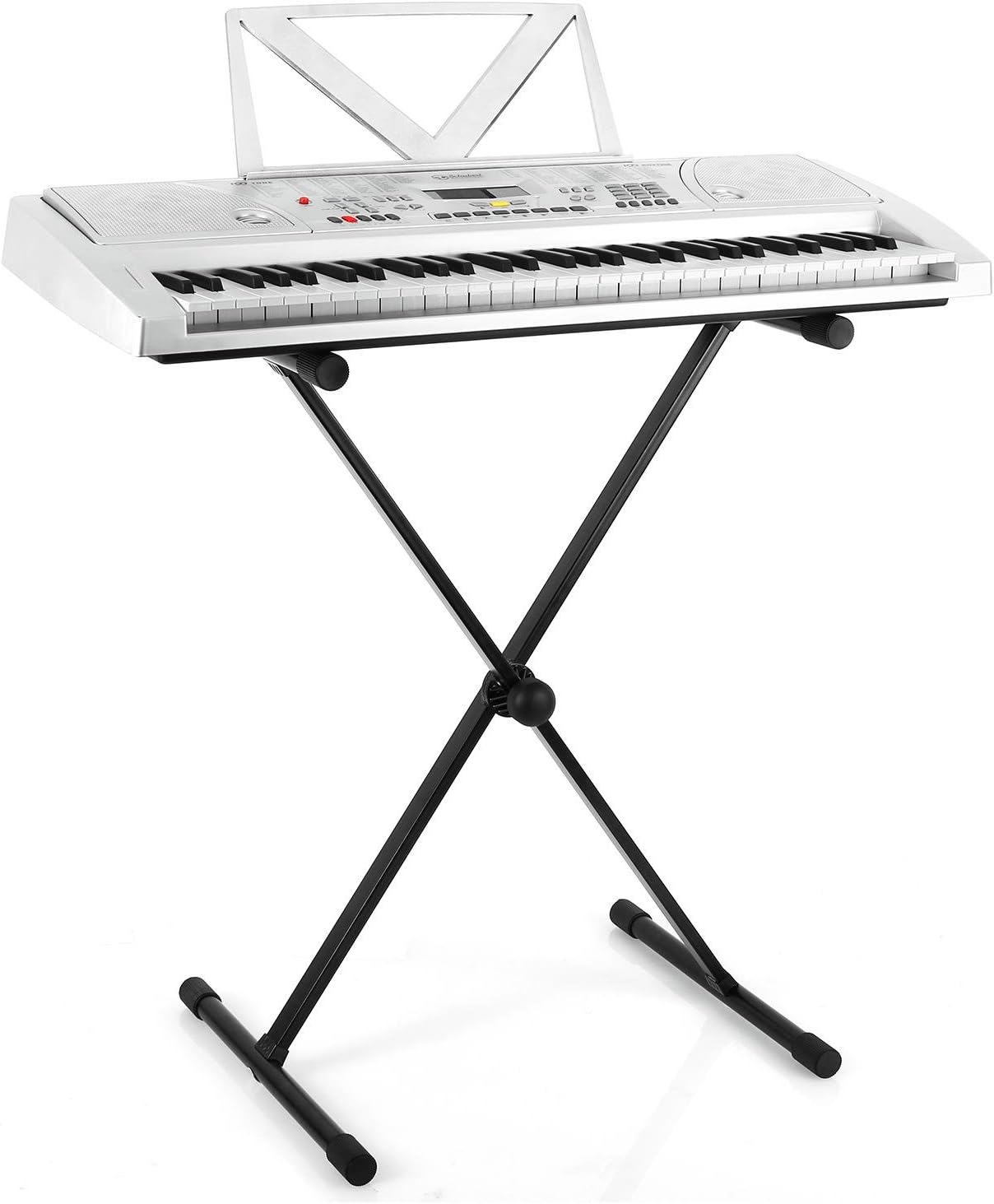 Pupitre De Partitions Pour Clavier/Piano Numérique - Support Universel, Base Antidérapante, Noir